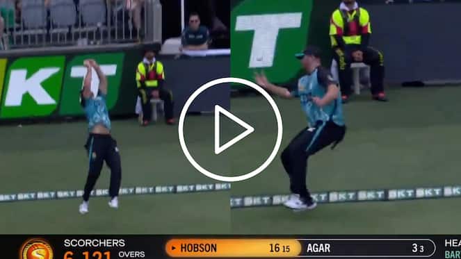 [Watch] Paul Walter's Stunning Effort At Boundary In Vain As Ball Hobbles For SIX